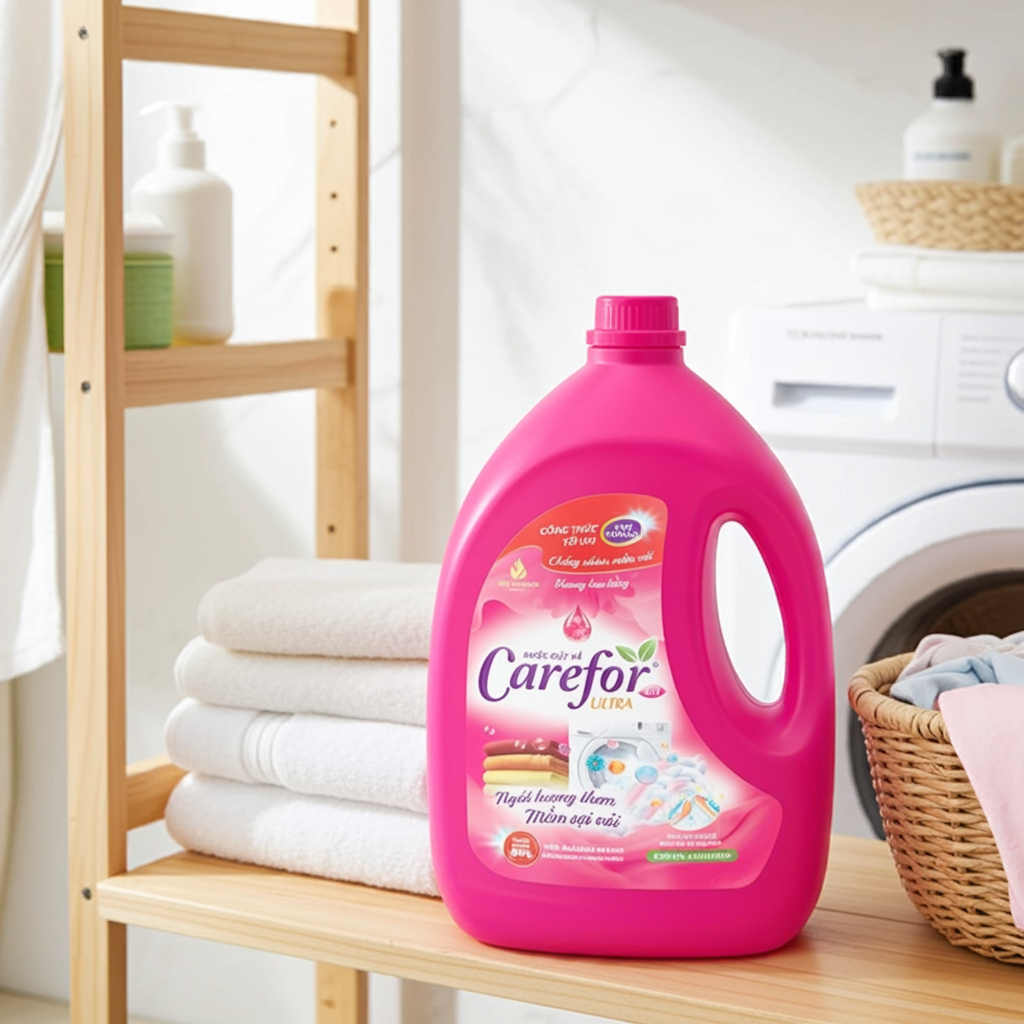 CAREFOR Liquid detergent 3200ml (Pink Sweet)